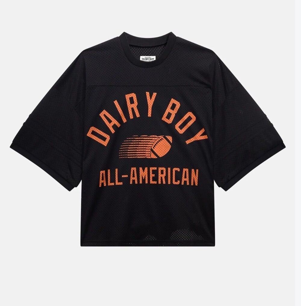 NWOT Dairy Boy Study Break Varsity Jersey